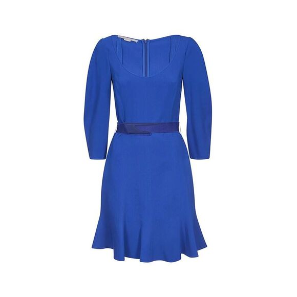 short navy dress with long sleeves La Femme Long-Sleeve Sequin Homecoming Dress -PromGirl Black / 0